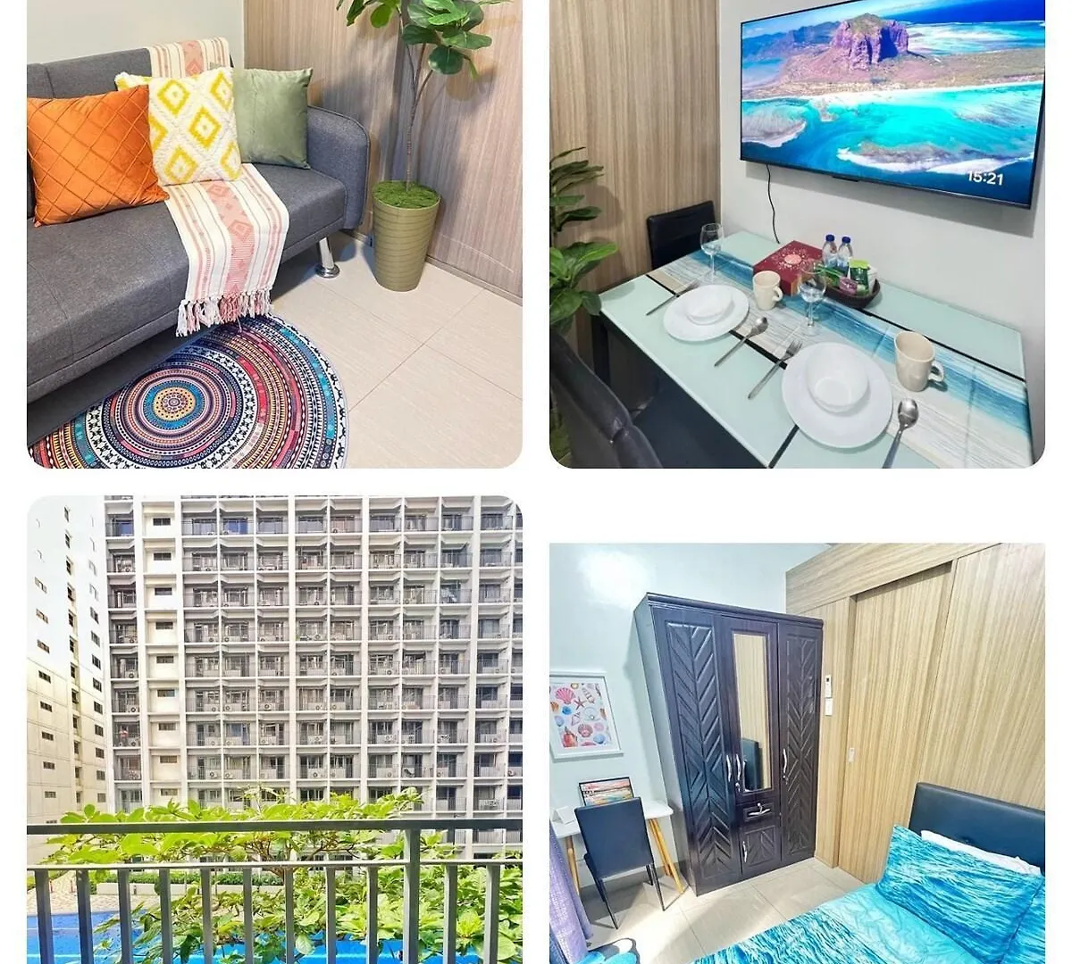 דירה מנילה Shore 2 Condo Pool View Beach Vibes Near Sm Moa